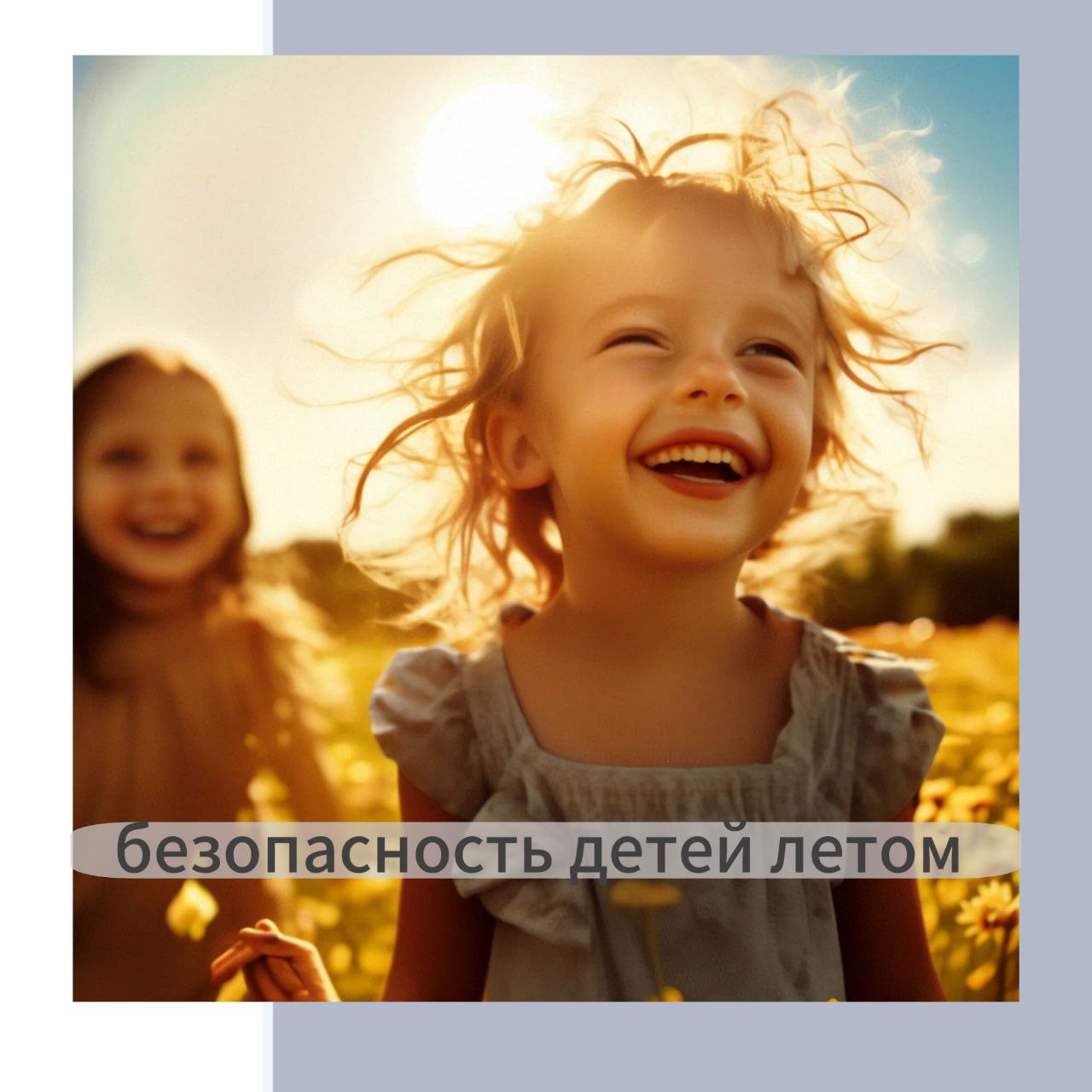 Безопасность детей в летний период